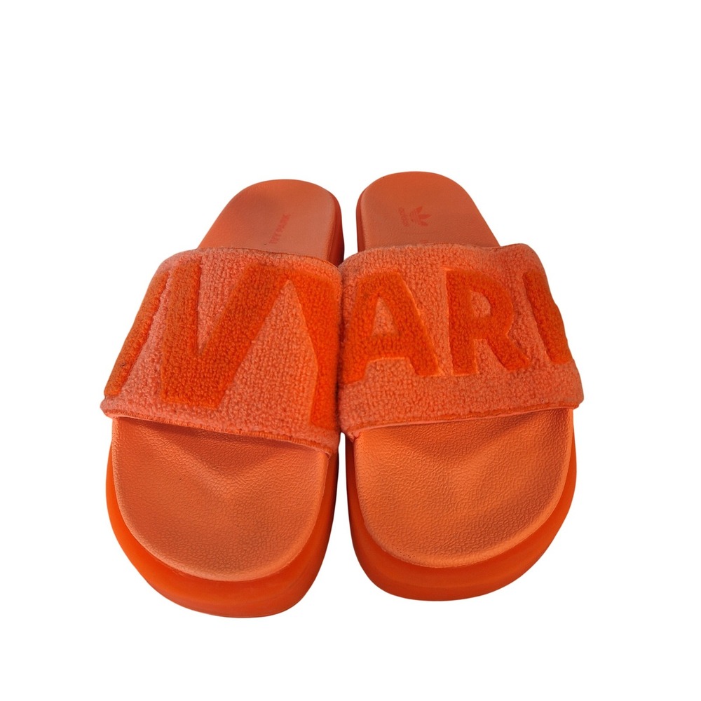 Adidas Unisex Ivy Park Screaming Orange Fashion Walking Slides GX1196 M8/W9 NEW